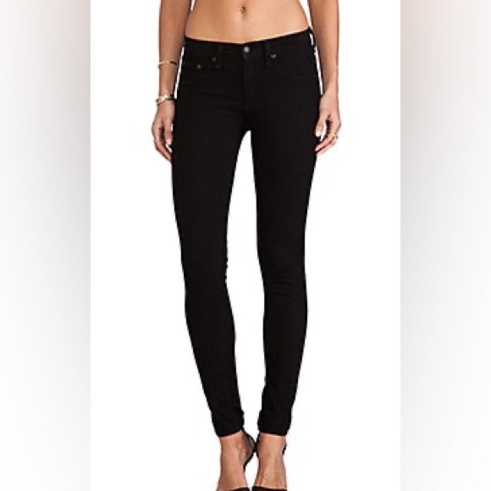 rag & bone The Legging in Blackout